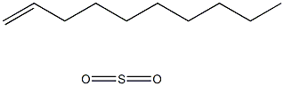 聚(1-癸烯:二氧化硫)结构式