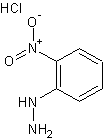 邻硝基苯肼盐酸盐结构式