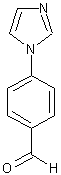 4-(1H-咪唑-1-基)苯醛结构式