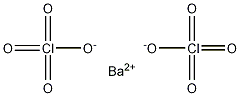 高氯酸钡,无水结构式
