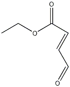 反式-4-氧基-2-丁烯酸乙酯结构式