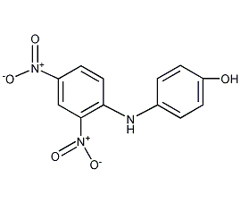 4-(2,4-二硝基苯胺)苯酚结构式