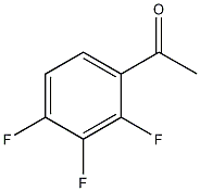 2'',3'',4''-三氟乙酮结构式