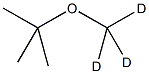 叔丁基甲基-d3醚结构式