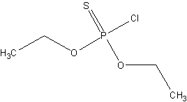 二乙基硫代磷酰氯结构式