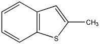 2-甲基苯并噻吩结构式