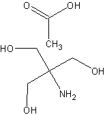 三羟甲基氨基甲烷醋酸盐结构式