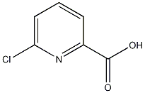 6-氯吡啶-2-甲酸结构式