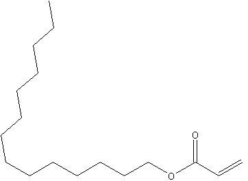 十四烷基丙烯酸酯结构式