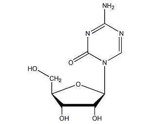 5-氮杂胞苷结构式