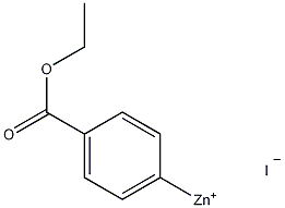 4-(乙氧羰基)苯基锌碘溶液结构式