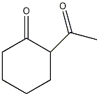 2-乙酰基环己酮结构式