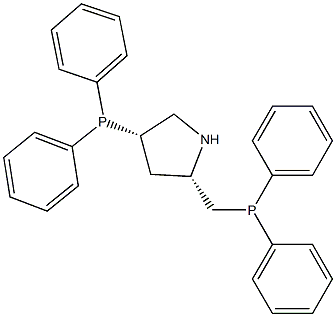 (2S,4S)-(−)-4-Diphenylphosphino-2-(diphenylphosphinomethyl)pyrrolidine