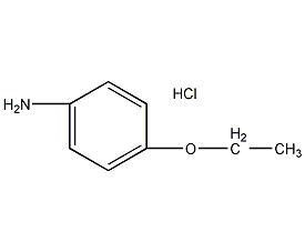 对氨基苯乙醚盐酸盐结构式