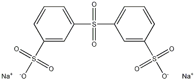 二苯砜-3,3'-二磺酸二钠盐结构式