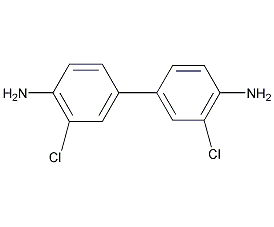 3,3'-二氯联苯胺结构式