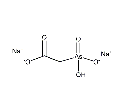砷乙酸二钠结构式