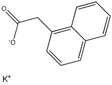 α-萘醋酸钾结构式