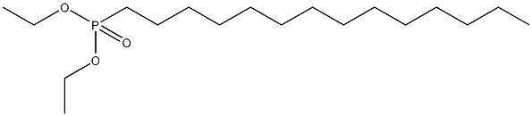 1-十四(烷)基膦酸二乙酯结构式