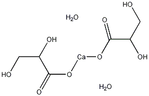 甘油酸钙二水结构式