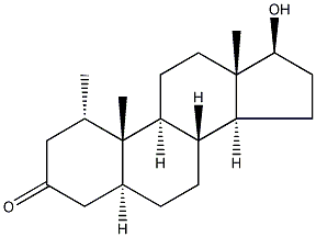 甲氢睾酮结构式