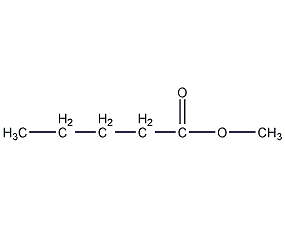 戊酸甲酯结构式