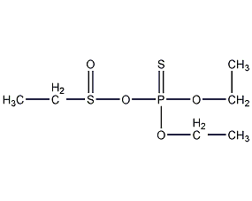 内吸磷(O)亚砜结构式
