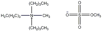 甲基三丁基硫酸铵甲酯结构式