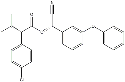 高氰戊菊酯结构式