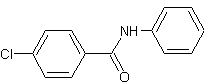 4-氯苯 N-苯甲酰苯胺结构式