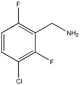 3-氯-2,6-二氟苯甲胺结构式