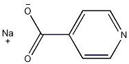 4-吡啶羧酸钠结构式