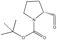 (R)-(+)-1-叔丁氧羰基-2-吡咯烷甲醛结构式