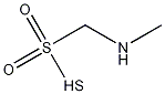 2-氨基乙硫代磺酸结构式
