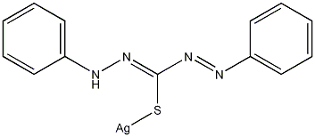 双硫腙银络合物结构式