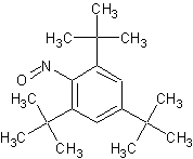 2,4,6-三叔丁基亚硝基苯结构式