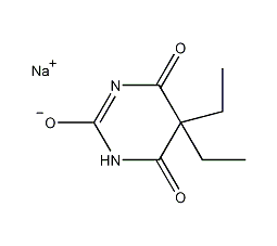 巴比妥钠盐结构式