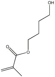 甲丙烯酰酸羟基丁酯结构式