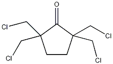 2,2,5,5-Tetrakis(chloromethyl)cyclopentanone