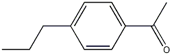 4'-正丙基苯乙酮结构式