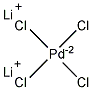四氯钯酸锂结构式