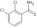 2,3-二氯硫代苯甲酰胺结构式