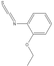 2-乙氧基异硫氰酸苯酯结构式