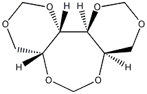 1,3:2,5:4,6-三-O-亚甲基-D-甘露糖醇结构式