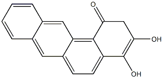 3,4-二氢苯并[a]蒽-1(2H)-酮结构式