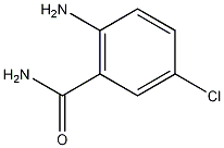 2-氨基-5-氯苯甲酰胺结构式