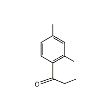 1-(2,4-二甲基苯基)-1-丙酮结构式