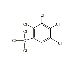 2,3,4,5-四氯-6-(三氯甲基)吡啶结构式