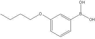 3-戊氧基苯硼酸结构式