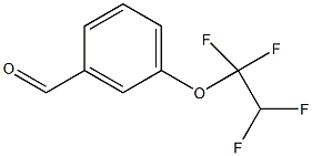 3-(1,1,2,2-四氟乙氧基)苯甲醛结构式